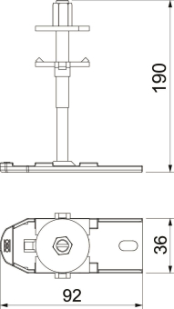 OBO IBNEV 190 Nivelliereinheit f.IBK St 