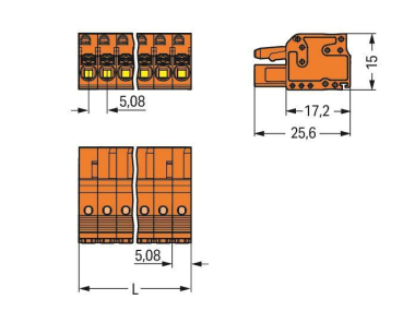WAGO 2231-303/102-000 1-Leiter- 