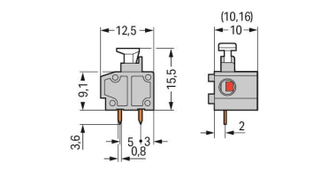 WAGO 235-801/331-000 Anreihbare 