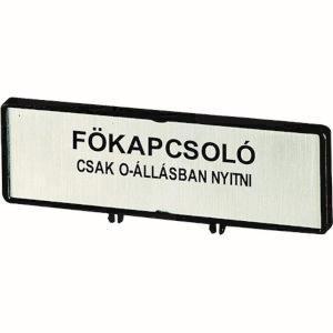 EATON ZFS80-P3 Träger m.Schild UG 205565 