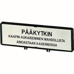 EATON ZFS66-P3 Träger m.Schild FI 205554 