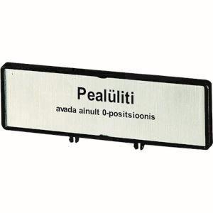 EATON ZFS82-P3 Träger m.Schild in 186918 