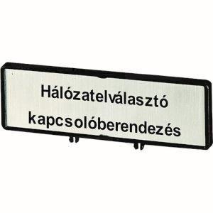 EATON ZFSNT80-P3 Träger m.Schild  186906 