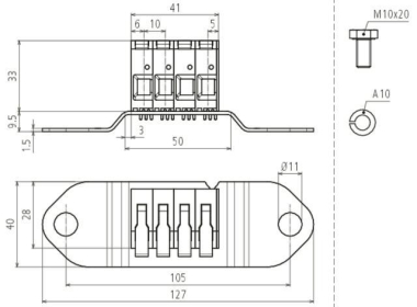 Dehn 472497 PAS EX CC Push-in  PAS EX CC 