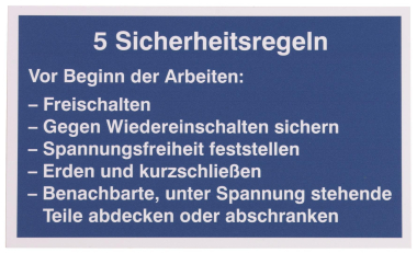 Dehn WuH-Schild Z5              WHS 5 SR 