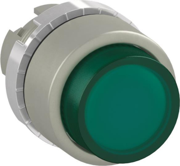 ABB Druckt.hoch grün bel.Metall P9MPLVSD 