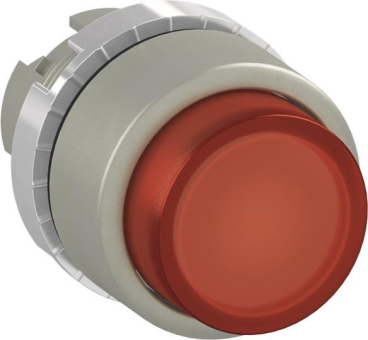 ABB Druckt.hoch rot bel.Metall  P9MPLRSD 