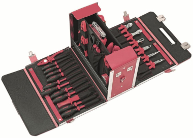 Cimco Werkzeugkoffer Signalrot    170078 