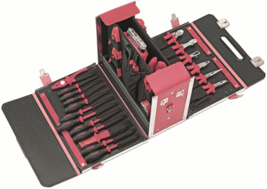 Cimco Werkzeugkoffer Signalrot    170078 