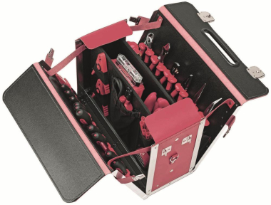 Cimco Werkzeugkoffer Signalrot    170078 