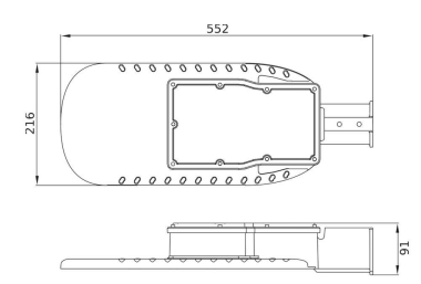 LEDV ECO AREA SPDECOAREASPD 90W ECO 