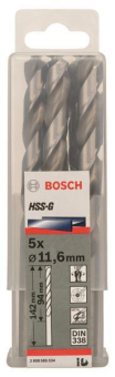 Bosch 5Metallbohrer HSS-G DIN 2608585534 