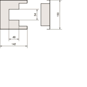 Hager Brandschutzkanal    FWK9500600VERZ 