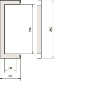 Hager Brandschutzkanal   FWK3E502100VERZ 