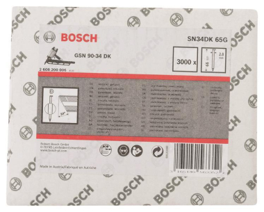 Bosch 2608200006 D-Kopf  D-KOPF NAGEL 34 