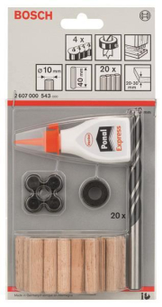 Bosch Holzdübel-Set 27tlg     2607000543 