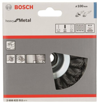 Bosch Kegelbürste gezopfter   2608622011 
