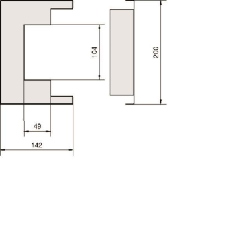 Hager Brandschutzkanal    FWK9501100VERZ 