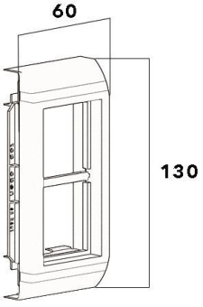 GGK Gerätemodul MR Domino für      16654 
