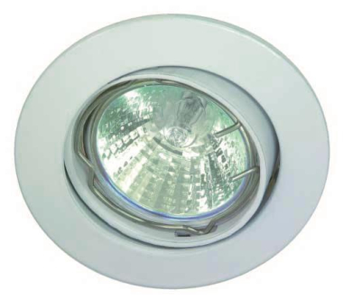 RUTEC Einbaustrahler weiss     ALU5535-1 