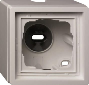 GIRA 0061112 AP-Gehäuse 1fach+Rahmen 