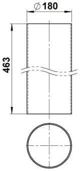 ALBE Acryl-Rohre,180 x 4 mm, G- 10260250 