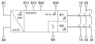 Phoenix 2700548 PSR-MC34-3NO-1DO-24DC-SP 