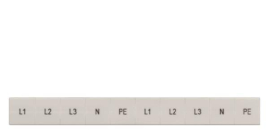 SIEM Schilder L1, L2, L3,  8WH8120-5AA15 