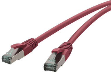 RED Patchkabel Cat.6A           3,0m rot 