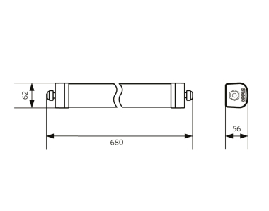 OPPLE Waterproof EcoMax G3 PC IP66 
