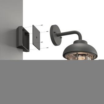 TRIO Eckbefestigung Außenleuchte 9965-32 