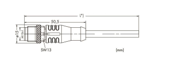 WAGO 756-1201/060-020 ETHERNET-Leitung, 