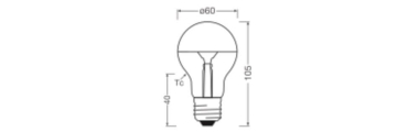 Ledvance LED CLASSIC A 54 DIM COB P 7W 