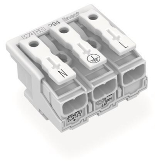 WAGO 294-8013 Leuchtenanschlussklemme, 