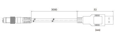 WAGO 756-4101/042-030 Verbindungskabel, 