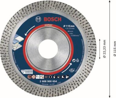 Bosch EXPERT HardCeramic      2608900654 