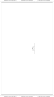 f-tronic ZA143 Leergehäuse H 1400, ZA143 