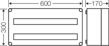 HENS Mi-Automatengehäuse 56TE     MI1455 