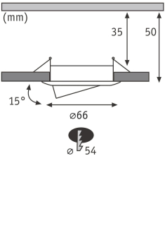 Paulmann EBL Nova mini Coin rund   93083 
