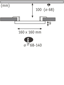 Paulmann EBPanel Veluna VariFit    79958 