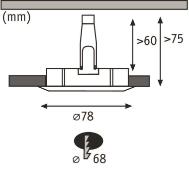 Paulmann EBL Set Nova rd starr LED 93477 