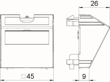 OBO KAL-K11 RW1 Kabelauslass 