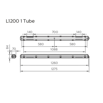 MAZDA WT006C G2 1xTLED L1200    50989499 