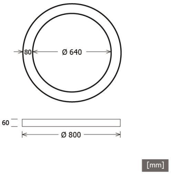 LTS CERS-P 104.830.1/DALI schwarz 667403 