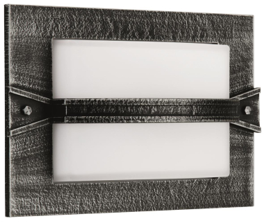 ALBE Wandleuchte Alu schwarz-     606263 