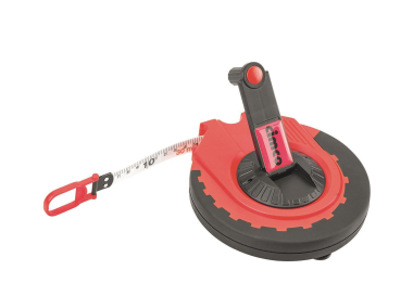 Cimco Bandmaß 30m schwarz/rot     210130 