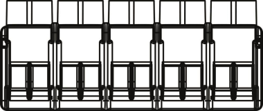 Hensel Klemmen 1,5-10qmm 5polig DK KL 06 