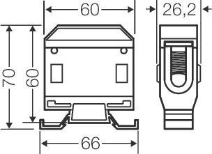 HENS Verbindungsklemme KKL 50,    KKL 50 