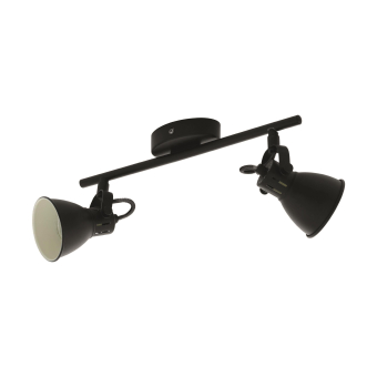 EGLO Spot SERAS 2 schwarz GU10     98398 