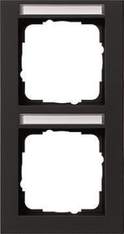 GIRA 110209 Abdeckrahmen 2fach senkrecht 